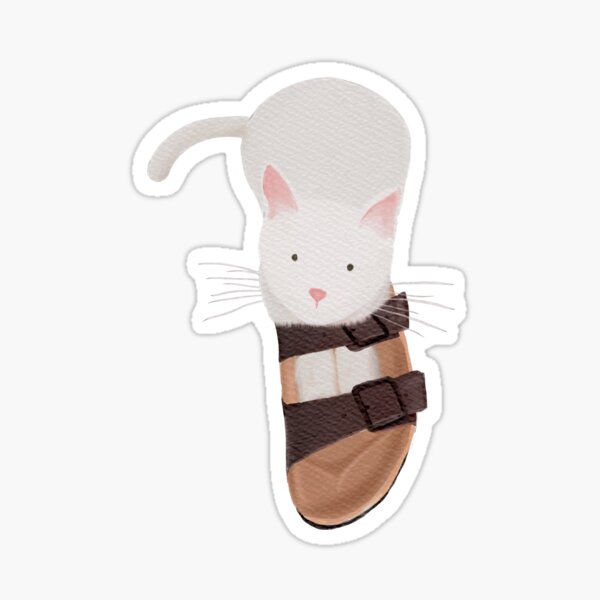 Item preview, Cat in slipper designed and sold by Yulia_ Artbox.