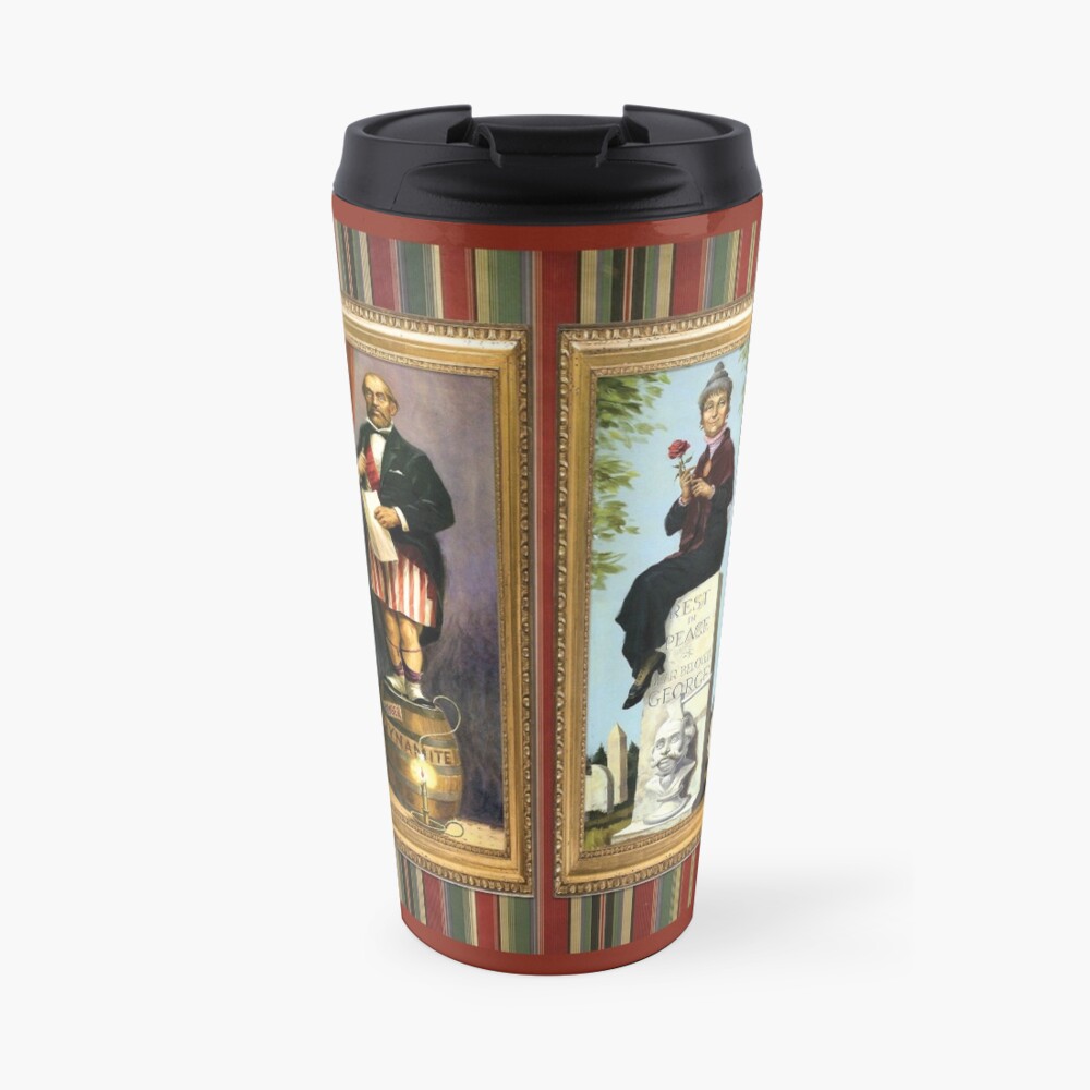 Stretching Room Portraits Travel Mug