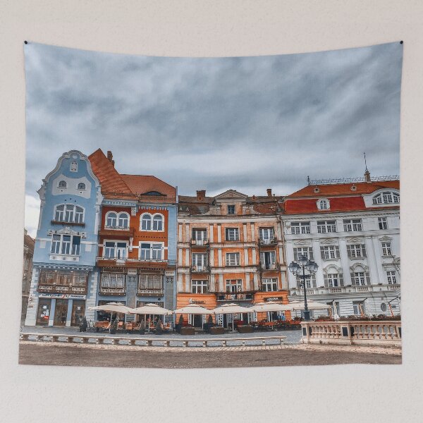 Item preview, Baroque Buildings Architecture on a Cloudy Day designed and sold by FetcuAnca.