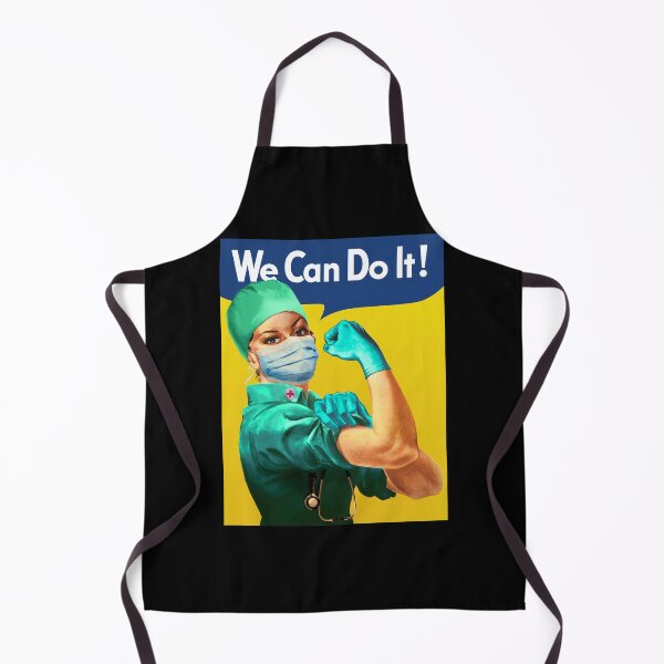 Item preview, WE CAN DO IT - FRONT LINE NURSE ROSIE designed and sold by Jay Bayne.