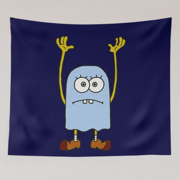 Item preview, Ghost Spongebob designed and sold by jmossdesigns.