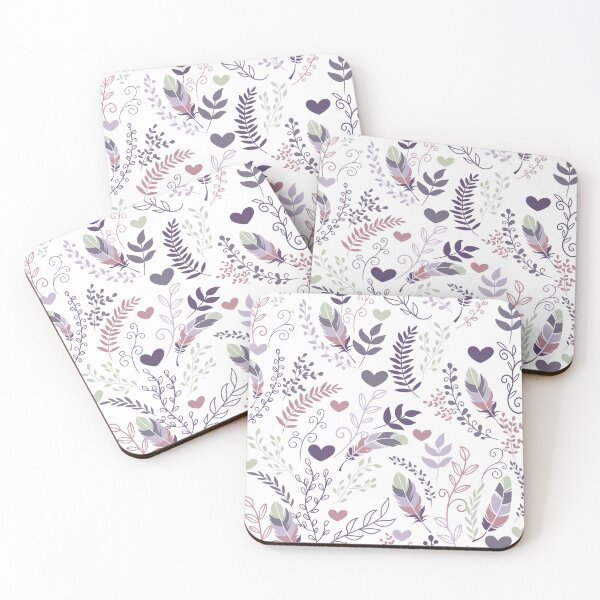 Item preview, Feathers and Hearts designed and sold by Designs By Creation.