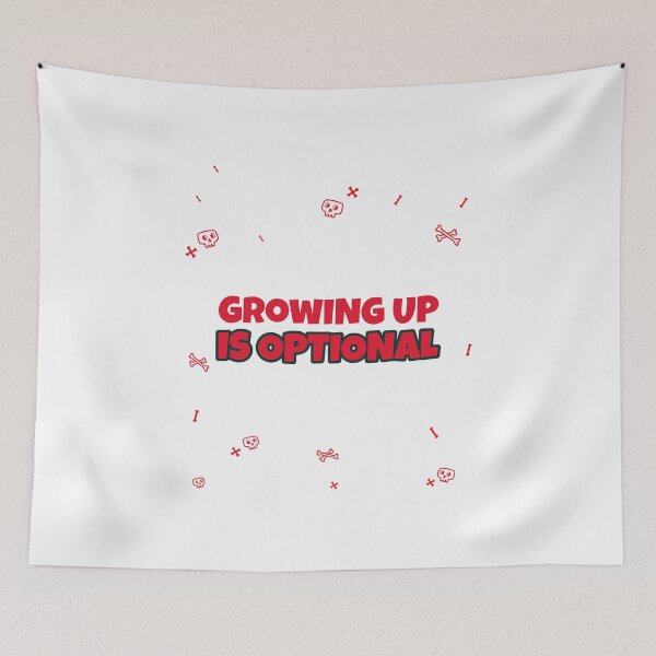 Item preview, Growing up is optional designed and sold by Beyond Words.