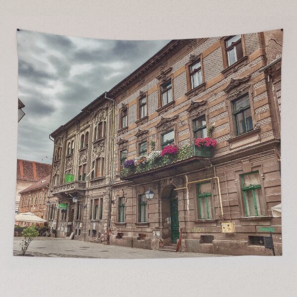 Item preview, Baroque Buildings Architecture on a Cloudy Day designed and sold by FetcuAnca.