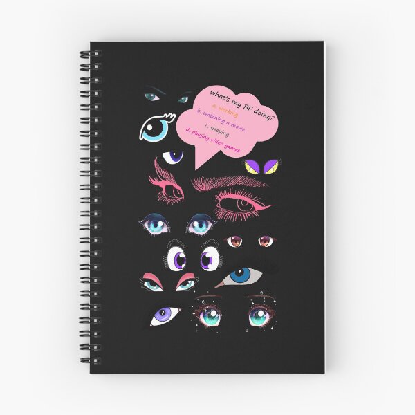 Item preview, stalk your BF in Black version designed and sold by Rosemarie Beldia.
