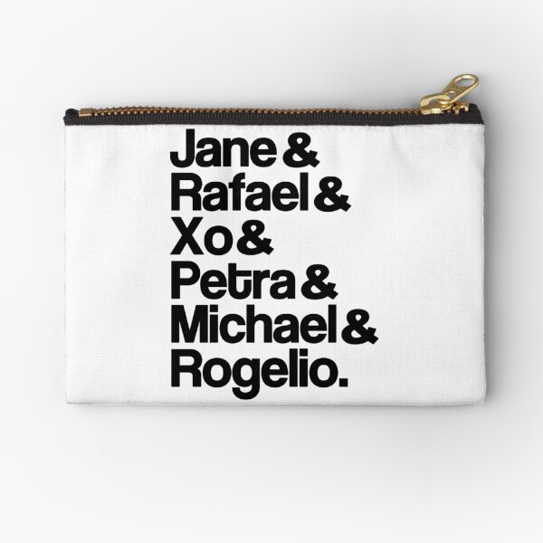 Jane The Virgin Characters Zipper Pouch