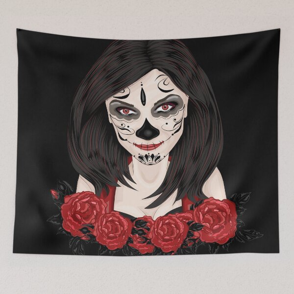 Item preview, gothic portrait of a girl designed and sold by AvotArt.