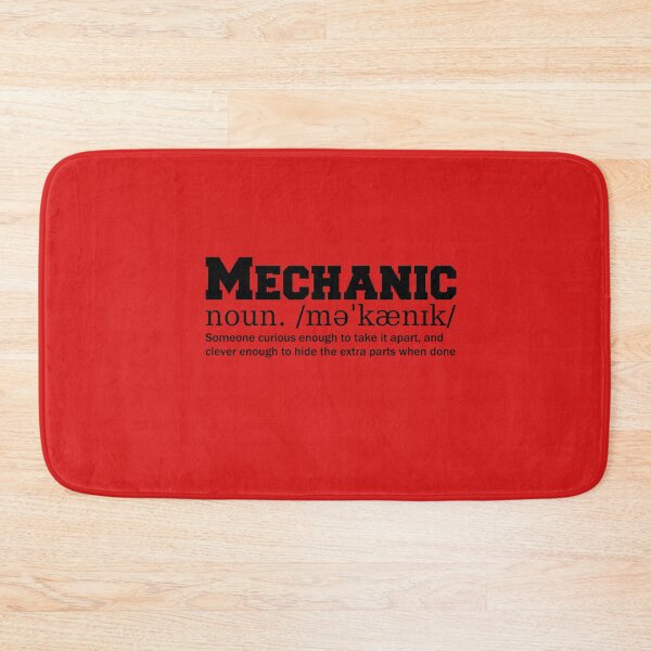 Item preview, Mechanic - Funny Definition designed and sold by headshote.