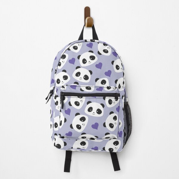 Panda 2025 print backpack