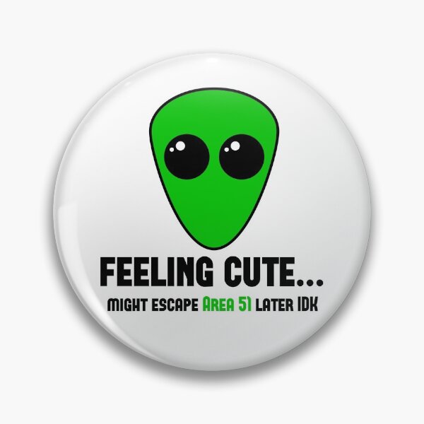 Item preview, Cute Alien Escaping Area 51 designed and sold by juvajay.