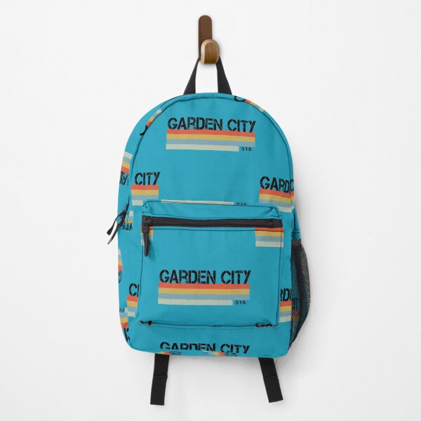 Garden City Retro Vintage Stripes Area Code Backpack