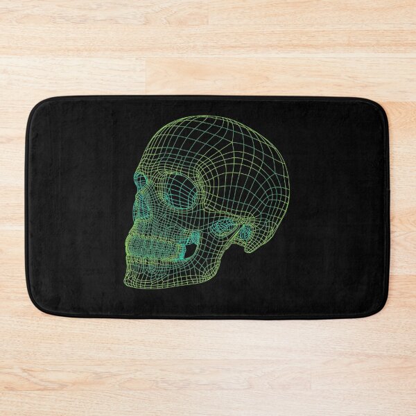 Item preview, DIGITAL SKULL - GREEN DIGITIZED  designed and sold by Jay Bayne.