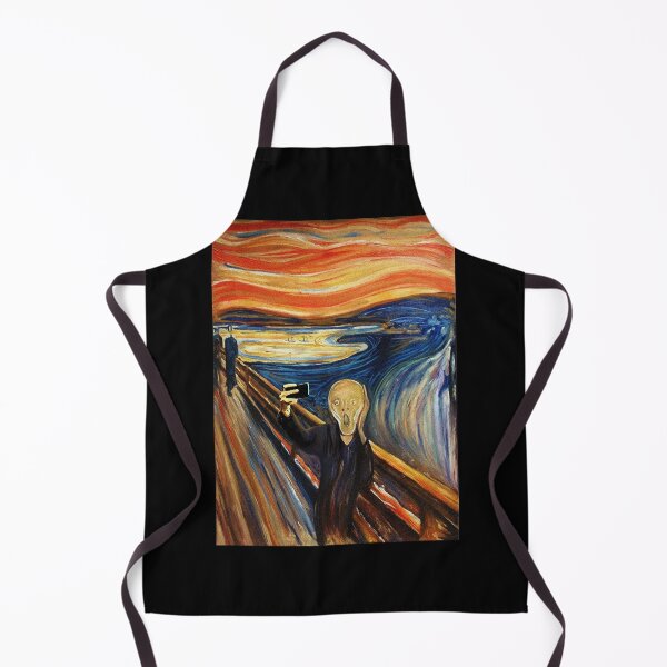 Item preview, EDVARD MUNCH SCREAM SELFIE PAINTING designed and sold by Jay Bayne.