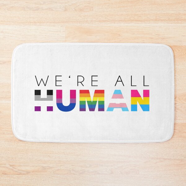 Item preview, Humanity pride month unisex gifts. Black lives matter. We're all human. Gay pride gifts designed and sold by chrlalexandru.