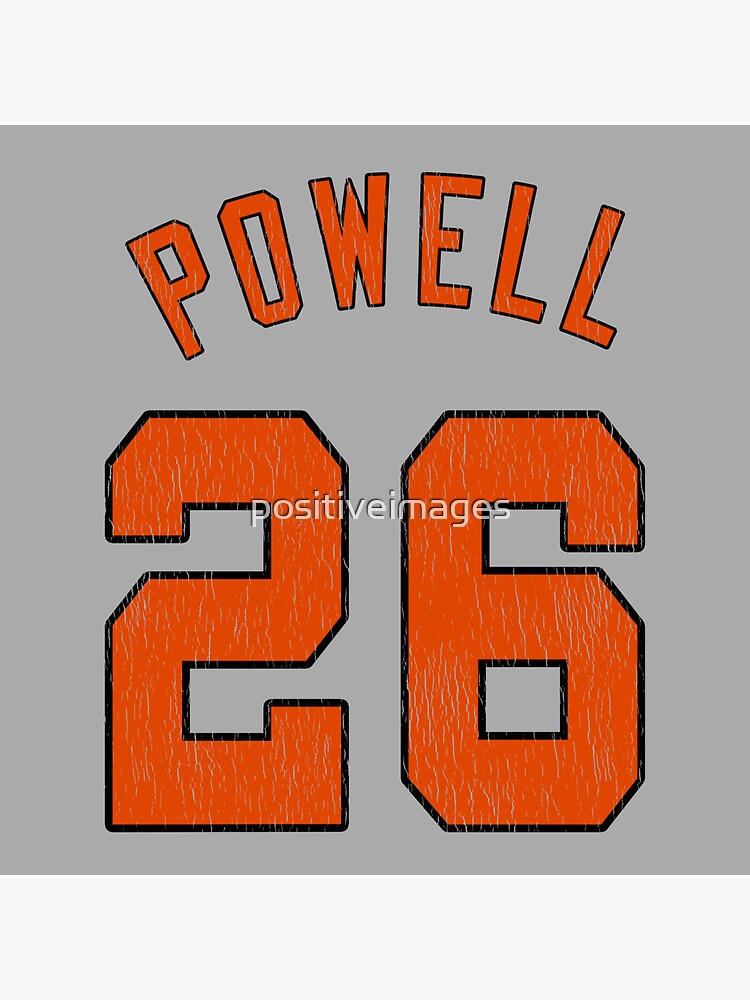 Boog Powell #26 Jersey Number Sticker for Sale by StickBall