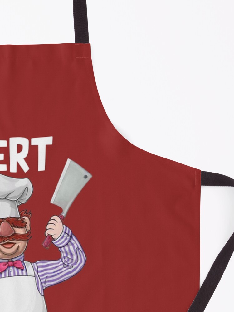 Alternate view of Swedish chef vert der ferk shirt Apron