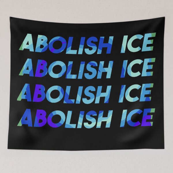 Item preview, Abolish ICE blue touch designed and sold by Soulreaper98.