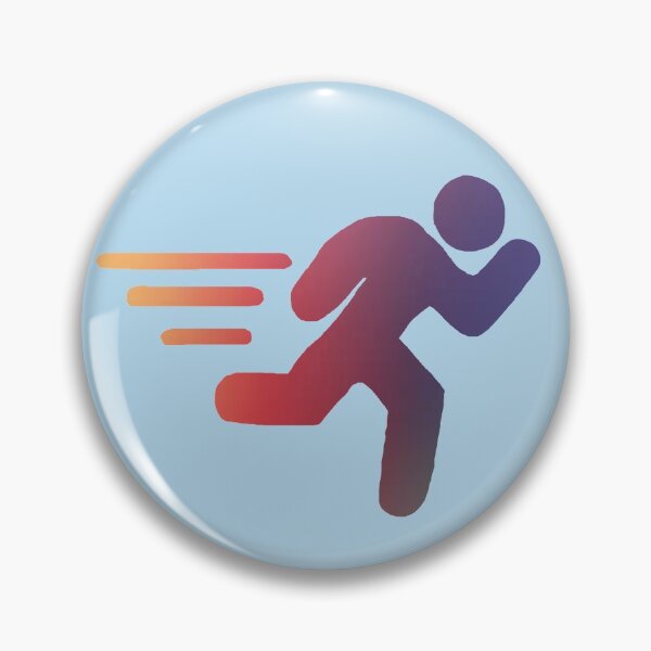 Item preview, Colorful Runner Silhouette designed and sold by BoldNFresh.