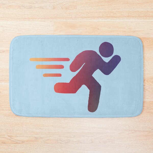 Item preview, Colorful Runner Silhouette designed and sold by BoldNFresh.