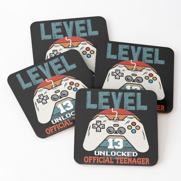 Item preview, Level 13 Unlocked Official Teenager: funny gift for her Cute Family Gift idea  designed and sold by DIGIL DOWN.