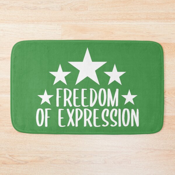 Item preview, Freedom of Expression designed and sold by BlueZenStudio.
