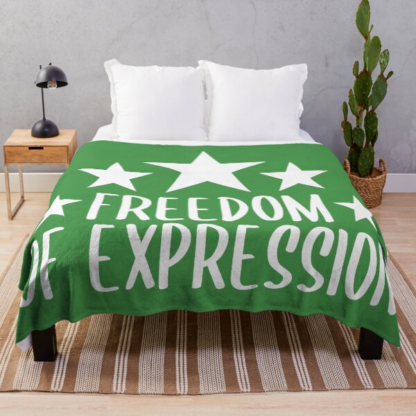 Item preview, Freedom of Expression designed and sold by BlueZenStudio.