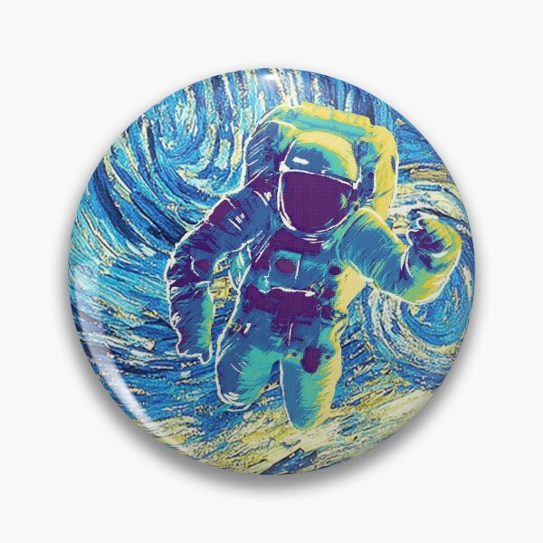 Item preview, VAN GOGH STARRY NIGHT ASTRONAUT designed and sold by Jay Bayne.