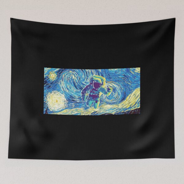 Item preview, VAN GOGH STARRY NIGHT ASTRONAUT designed and sold by Jay Bayne.