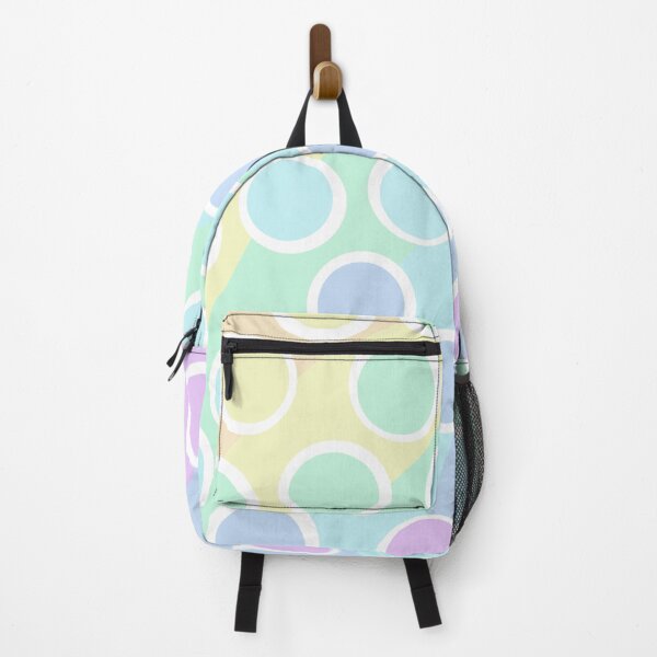 Item preview, Light Pastel Rainbow with Big Polka Dots designed and sold by Whoopsidoodle.