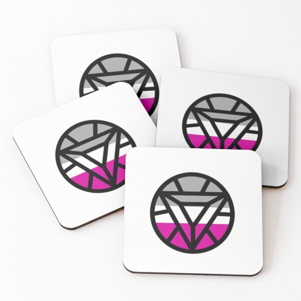 Item preview, Iron Asexual Pride Logo designed and sold by TwinkleballaArt.