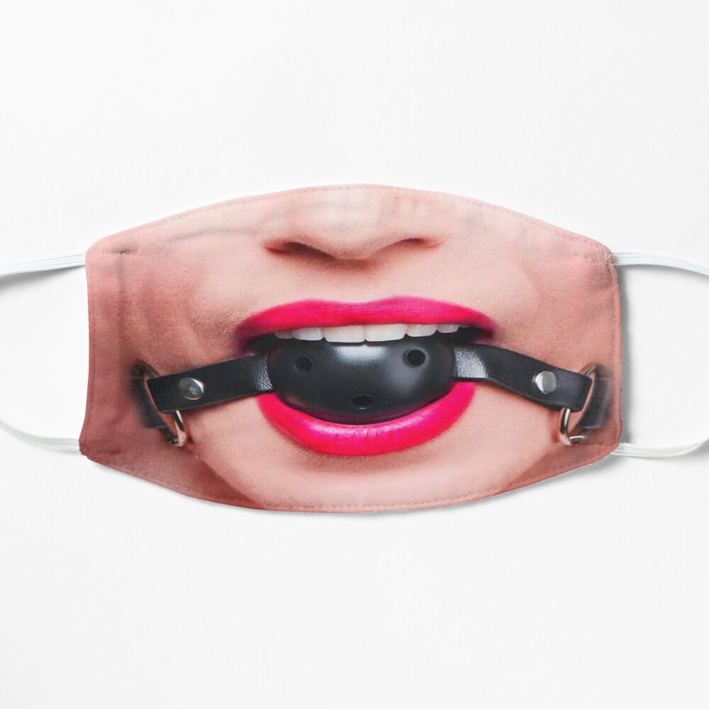 Female Ball Gag Face Mask