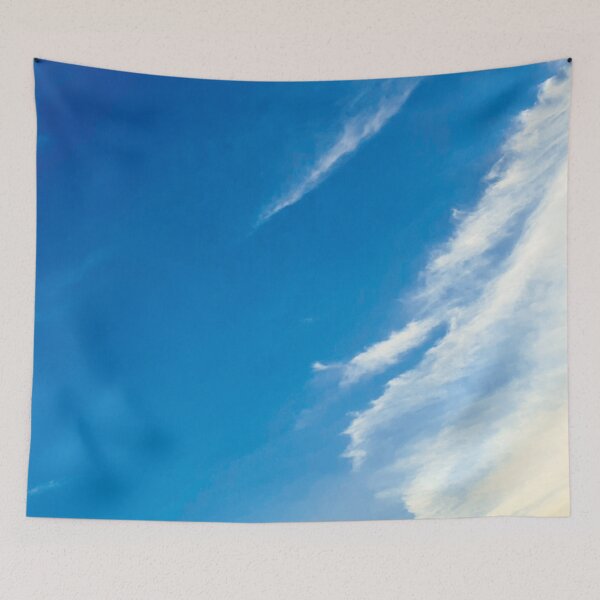 Item preview, Vibrant blue sky and clouds designed and sold by MarissaTries.