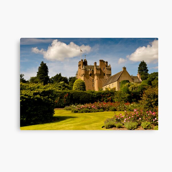 Crathes Castle Canvas Print