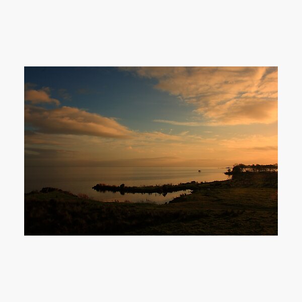 Lough Neagh At Ardboe Photographic Print