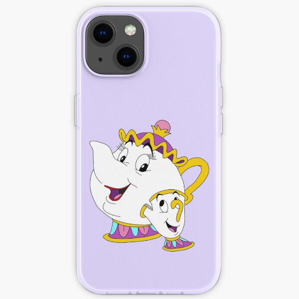 Mme Potts et Chip Coque souple iPhone