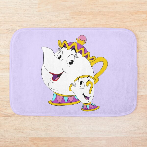 Mrs Potts and Chip Bath Mat
