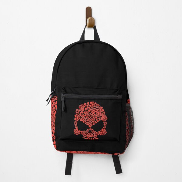 Item preview, Floral skull pattern  designed and sold by Arrows Designs.