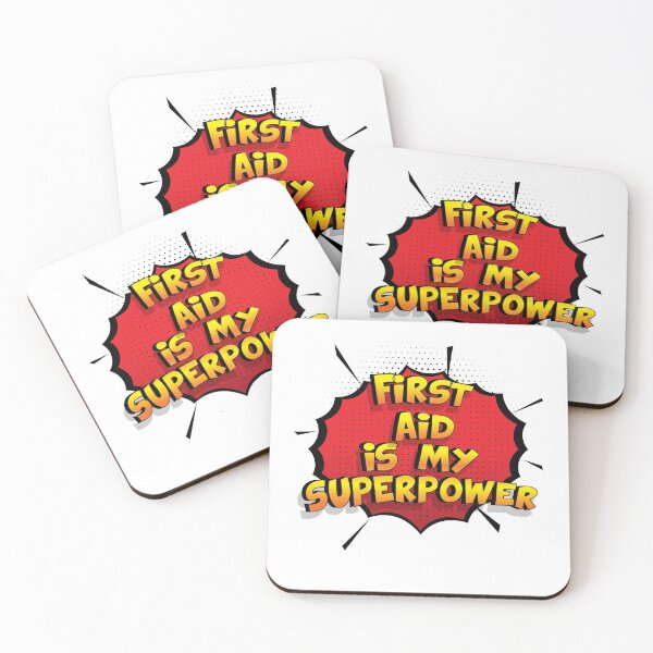 Item preview, First Aid is my Superpower Funny Design First Aid Gift designed and sold by Custom365.