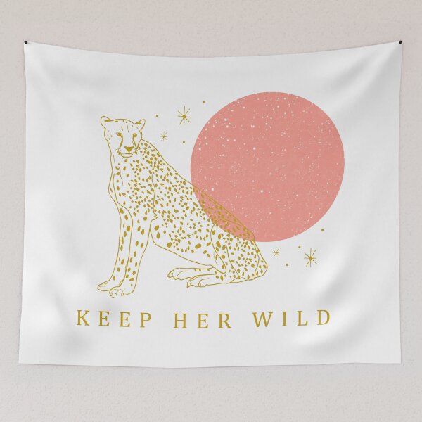 Item preview, Keep Her Wild designed and sold by kjanedesigns.