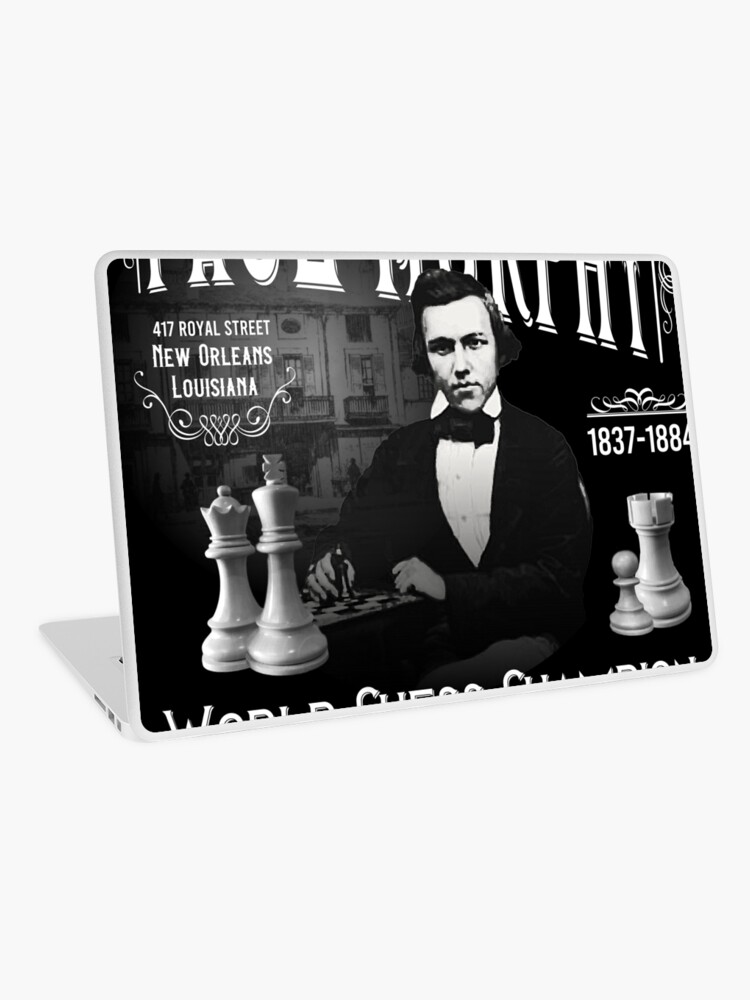 Paul Morphy--Chess Puzzle Art Board Print for Sale by tshdesigns