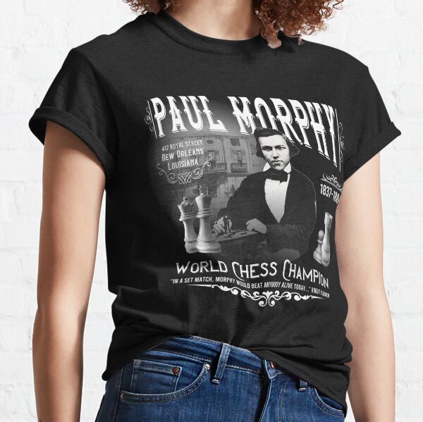 Paul Morphy-World Chess Champion Classic T-Shirt