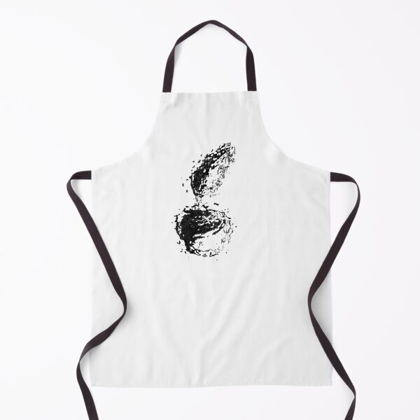 Item preview, Abstract Black and white ink bottle with feather quill designed and sold by WanderAesthetic.