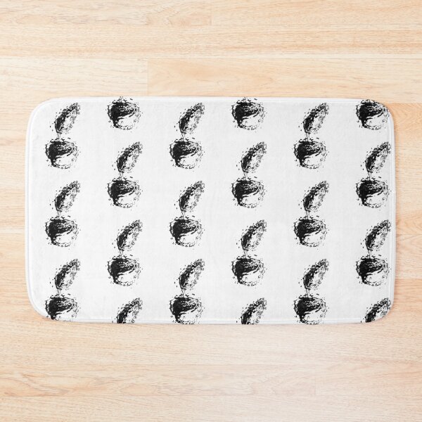 Item preview, Abstract Black and white ink bottle with feather quill designed and sold by WanderAesthetic.