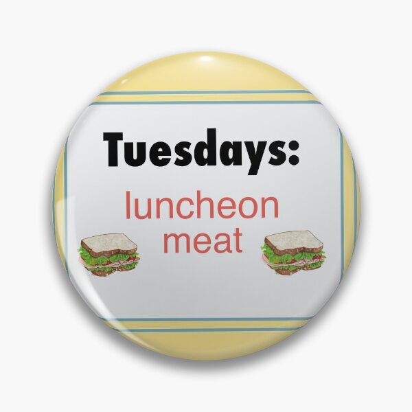 Item preview, Tuesdays: luncheon meat. designed and sold by JaqiW.