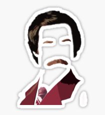 Ron Burgundy Sticker