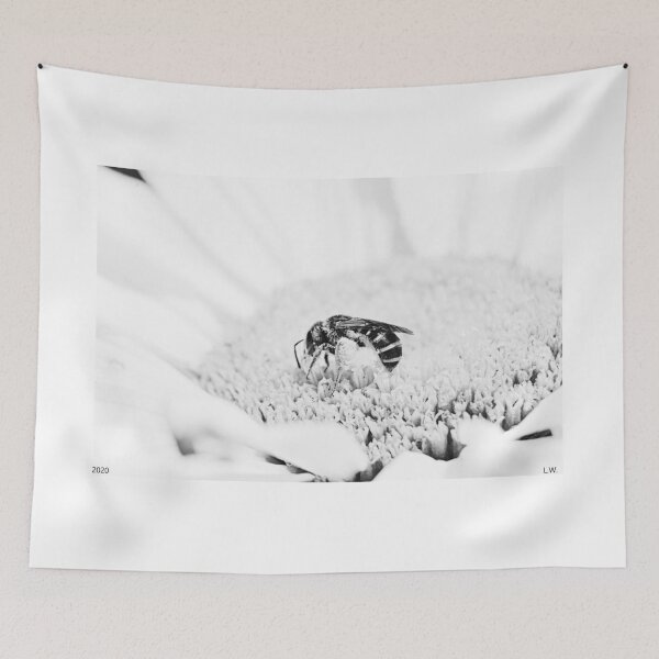 Item preview, Gathering The Pollen Black And White designed and sold by LisaWootenPhoto.