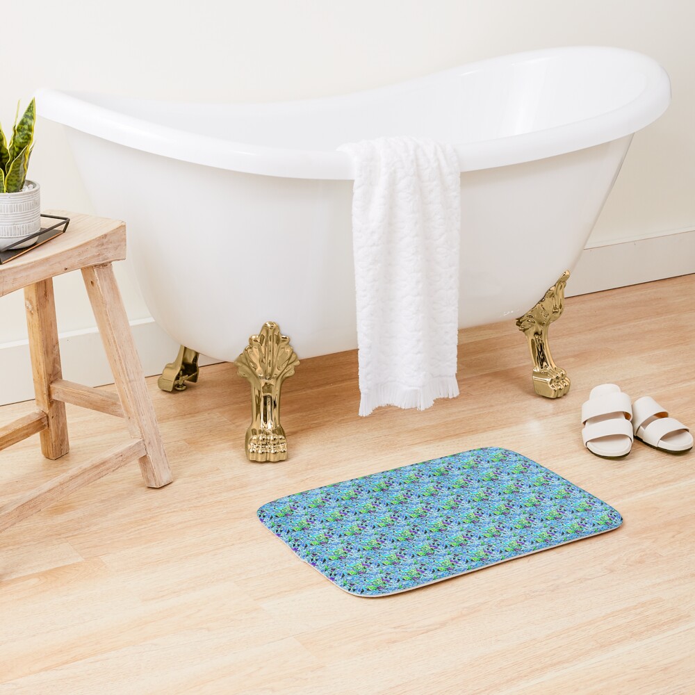 Item preview, Bath Mat designed and sold by RhodaWelchnow.