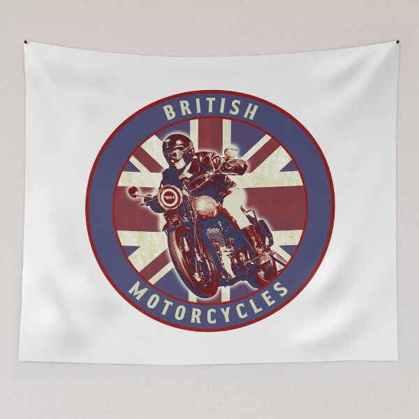Item preview, British Motorcycles Retro Pop Art designed and sold by markstones.