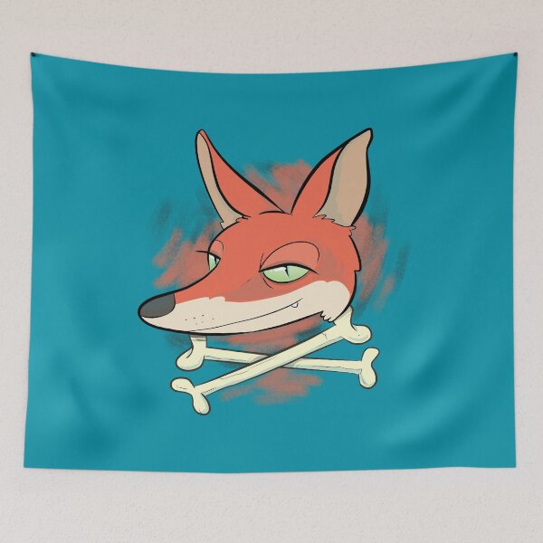Item preview, Fox and Crossbones designed and sold by David Buist.