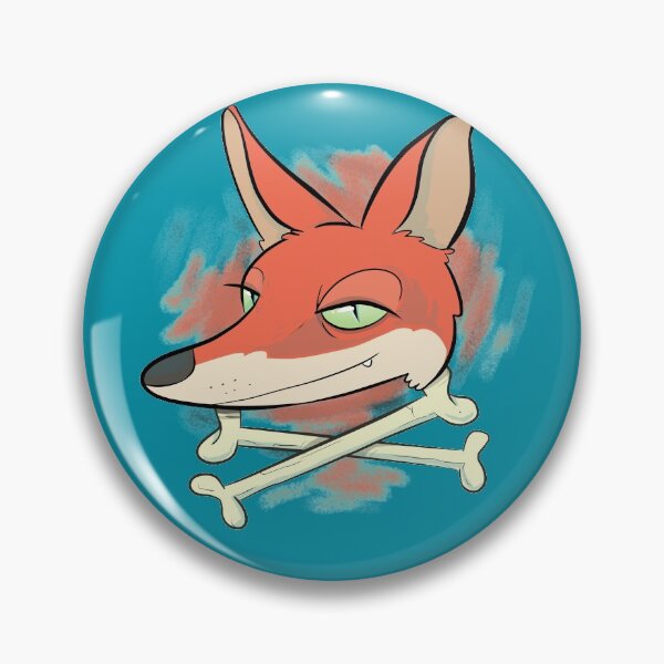 Item preview, Fox and Crossbones designed and sold by David Buist.